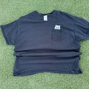 RIP N DIP Covid Nermal wearing a mask. Mens  XL Black Short sleeve shirt